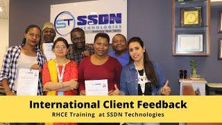 International Client Review About SSDN Technologies On RHCE Training | Linux Training India