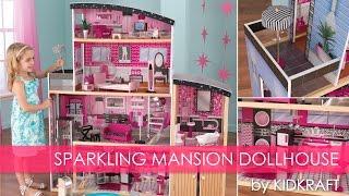 Girl's Pink Sparkle Mansion Dollhouse | Watch KidKraft's Toy Review