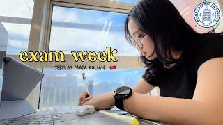 MENGHADAPI MASA UJIAN DI CHINA | Kuliah di China Beijing, Ujian, Finals Week vlog