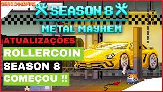 [ ROLLERCOIN ] INICIO DE TEMPORADA, REVIEW COMPLETO DAS MUDANÇAS E MINHA OPINIÃO SOBRE O GAME !