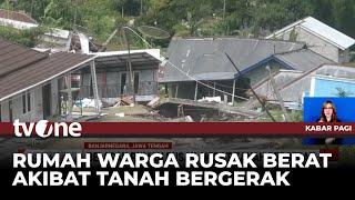 Belasan Rumah di Banjarnegara Rusak Parah Akibat Tanah Bergerak | Kabar Pagi tvOne