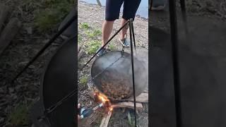 Плов на Днестре #2025 #рыбалка #fishing #houseboat