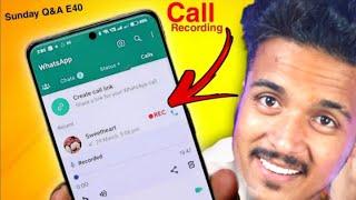 Whatsapp call record kaise kare 2024 | How to record whatsapp call || whatsapp call recording app