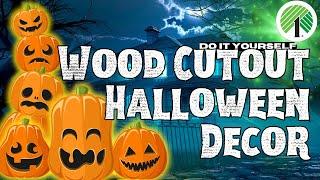 New DOLLAR TREE Halloween Wood Cutout Decor Ideas For SMILES