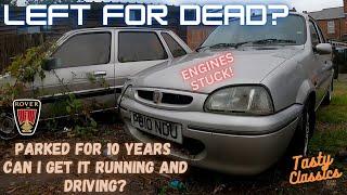 Saved From The Scrapheap? Will this 1997 Rover 114 1.4 GSi Run & Drive after being sat for 10 years?