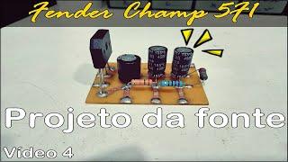 TUBE AMPLIFIER-Build your second amp!|Champ 5F1|Power Supply Design | Video 4