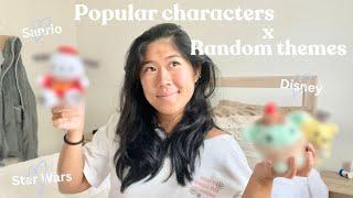 Crochet with me! Popular characters in different themes | Disney, Star Wars, and Sanrio characters!