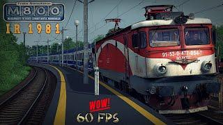 60 FPS PE RUTA M800 - IR 1981 FETESTI - MEDGIDIA | TRAIN SIMULATOR ROMANIA