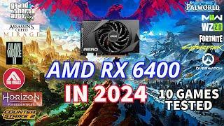 AMD RX 6400 IN 2024 | Still good for 1080P low end gaming ?