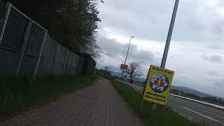 Fahrt  von Dannstadt (Brücke) nach Rödersheim (Video 1)