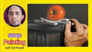 Oil Pastel Drawing for Beginners || Still life Painting