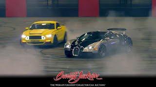 NO RESERVE DRIFTING - Vaughn Gittin Jr Drifts around a Bugatti! - BARRETT-JACKSON