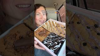 honestly reviewing new half pound brownies for father’s day  #brownies #dessert #newfood