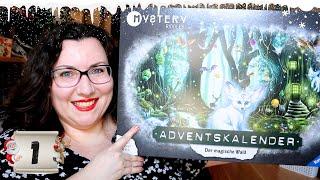 UNBOXING Ravensburger Adventskalender || Der magische Wald || Einführung + Tag 1 - ach herje...