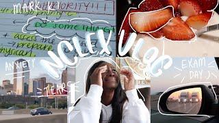 Exam day vlog: taking my NCLEX + viewing my results *EMOTIONAL*