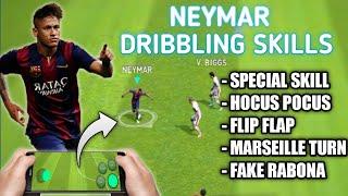 NEYMAR Dribbling Skills Tutorial In Pes 2021 Mobile