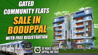 Free Registration | Gated Community Flats for sale in Uppal | Asset Hub Properties