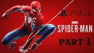 MARVEL'S SPIDER-MAN - (PS4) Walkthrough Gameplay Part 1 - No Commentary [1080p HD]