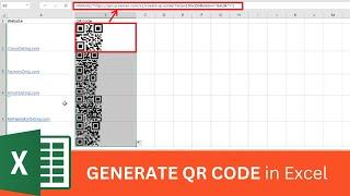 How to Create QR Code in Excel 2007, 2010 [FORMULA INCLUDED]