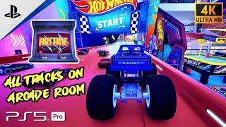 (PS5 Pro) Hot Wheels Unleashed 2 [ALL TRACKS ON ARCADE ROOM] - PS5 Pro [4K 60FPS] Gameplay