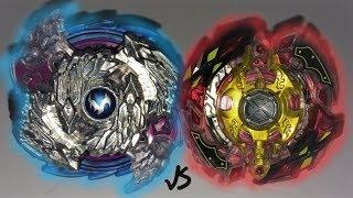 Luinor L3 Destroy vs Legend Spryzen S3 7 Merge : Beyblade Burst Evolution