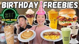 Where to get things for FREE on your birthday!  Birthday Freebies 2024