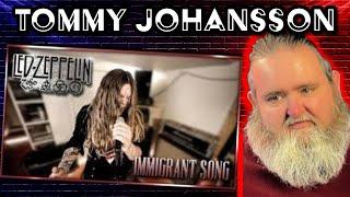 Tommy Johansson - Immigrant Song | BPD Reacts | (Led Zeppelin Cover)