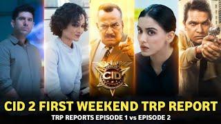 CID Season 2 First Weekend TRP Reports | CID 2 TRP - Episode 1 vs Episode 2 | CID 2 HIT or FLOP ?