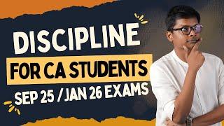 DISCIPLINE - For CA Students - Sep 25 / Jan 26 Exams