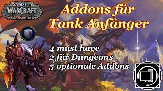 WOW Dragonflight - nützliche Addons für Tank Anfänger