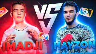 IMADJI VS HAYZON ЖЁСТКИЙ БОЙ 1 НА 1 