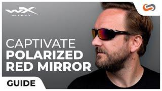 Wiley X Captivate: Polarized Red Mirror Lens | SportRx