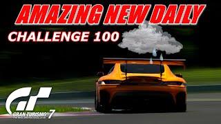 Gran Turismo 7 -  Challenge 100 With The Amazing New Daily Race