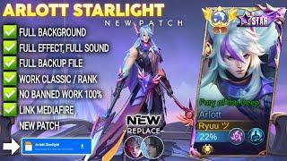 NEW Script Skin Arlott Starlight - Fury of the Deep No Password | Full Effect Voice | Patch Terbaru