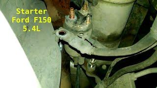 Starter replacement 2004 Ford F150 5.4L .  Maybe Expedition or Excursion with same engine.
