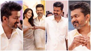 Thalapathy 69 poojai Tamilnaatu Manmadhane Thalapathy Vijay🫰️Cute️ What's app status