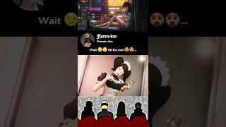 Naruto squad reaction on sus moment  #anime #shorts