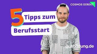 5 Tipps zum Berufsstart  Versicherungen, Spartipps & mehr