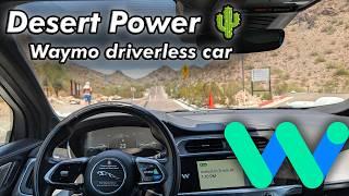 Waymo Phoenix: Desert power (plus winding hills, security guard) | JJRicks Rides With Waymo #156