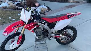 2005 Honda crf450 tune up