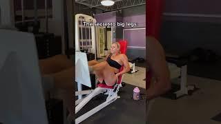 GYM Secret's Leg Workout To Big Leg For Women #shorts