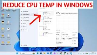 How to Reduce CPU Temperature Usage on Windows PC (Laptop & Desktop)