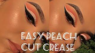 SUPER EASY PEACH CUT CREASE