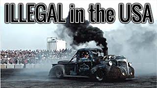 Rolling Coal Burnouts GONE WILD at Canada's Craziest Truck Event!