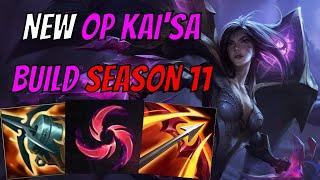 HOW TO CARRY ON KAISA SEASON 11 OMG!!! | KAISA BEST BUILDS AND RUNES | LEAGUE OF LEGENDS GAMEPLAY