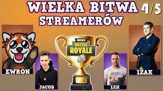 WIELKA BITWA STREAMERÓW 4/5 - Izak, Jacob, Ewron, Leh, Zony i inni! - WSZYSTKIE PERSPEKTYWY