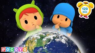  Nina Discovers the WORLD!  Learning for Kids | Pocoyo English | Cartoons for Kids