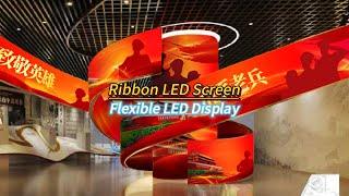 Ribbon LED Screen Flexible LED Display【LCF】