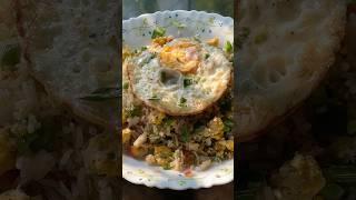 Egg fried rice#explore#food #foryou#fyp#explorepage #viralshorts #video#cooking#india#indianfood