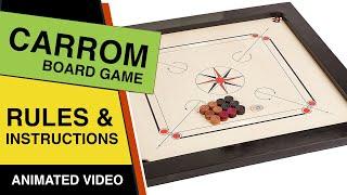 Carrom Board Game Rules & Instructions | Learn How To Play Carrom Game